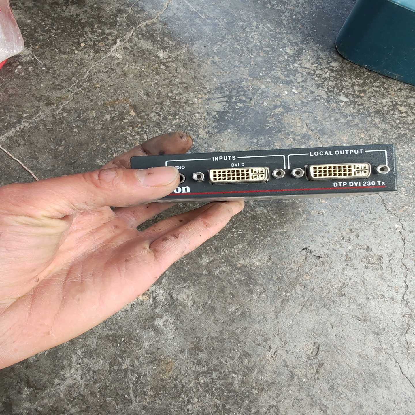 【请询价】爱思创Extron DVI 230TX 实物拍摄成色如图 - 图1