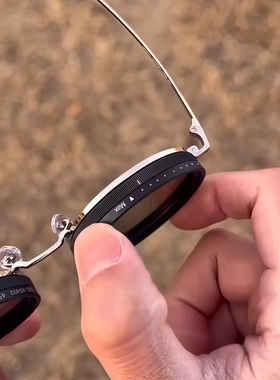 可调光墨镜钓鱼偏光太阳镜防紫外线档可调滤镜强光护眼开车驾驶镜