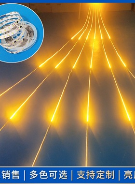 厂家供应LED单色流星雨灯条七彩追光全亮灯管幻彩流星跑马灯带