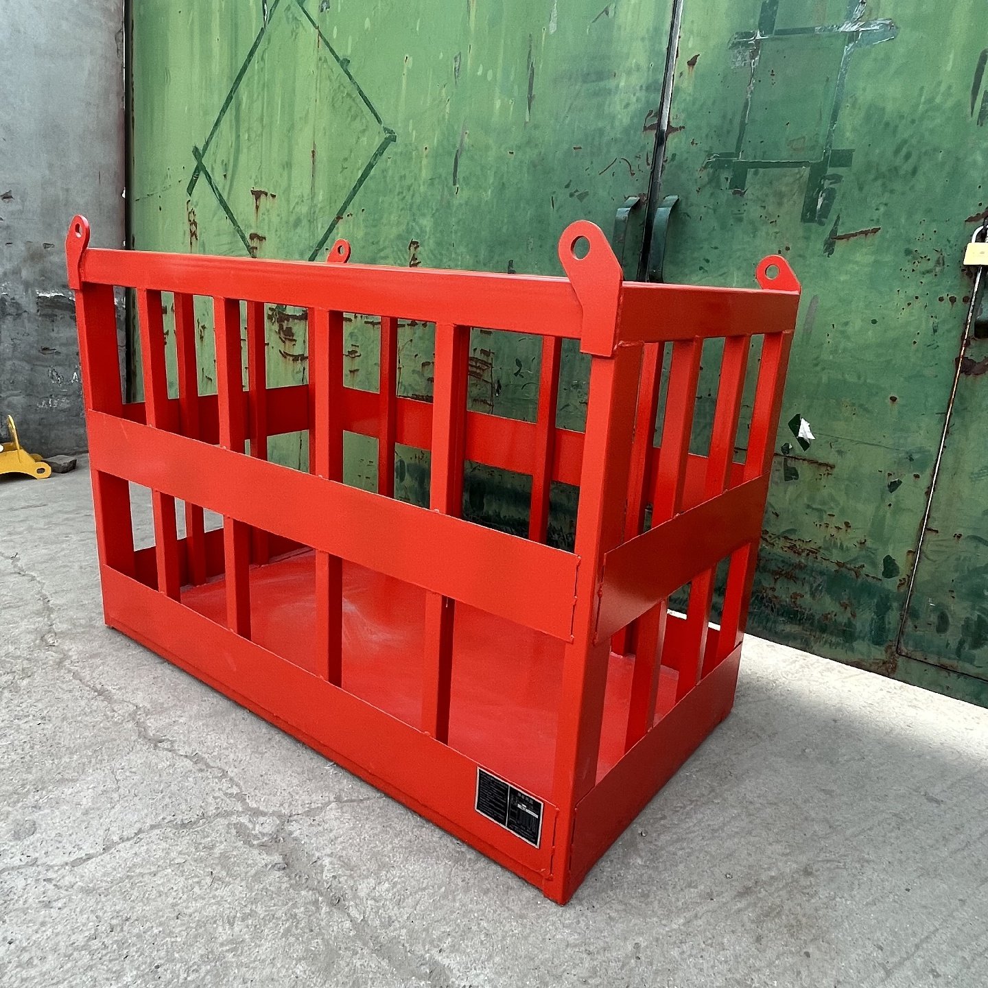 吊车吊篮桥架吊框吊笼高空作业吊机吊筐施工吊物筐工地加厚吊装篮,淘宝优惠券,粉丝福利购,淘宝优惠卷