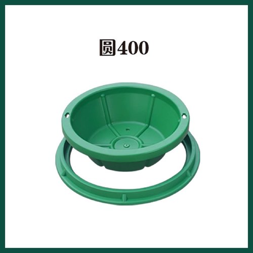 草坪井方形圆形植草井盖草坪井绿化SMC草盆井隐形装饰种植窨井盖 - 图2