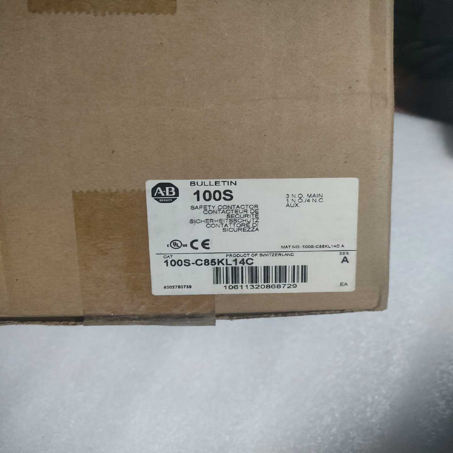 AB罗克韦尔100S安全接触器100S-C85K询价 - 图3