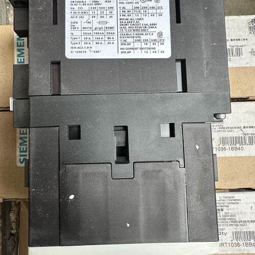 西门子3RT10341BB40直流接触器 - 图3