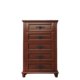 Solid wood chest of cabinets European style cabinets Modern simple bedroom American storage cabinet chest of cabinets Five draw cabinets Living room dining side cabinet