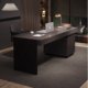 0J Italian light luxury desk modern minimalist office desk home study simple computer desk new style writing
