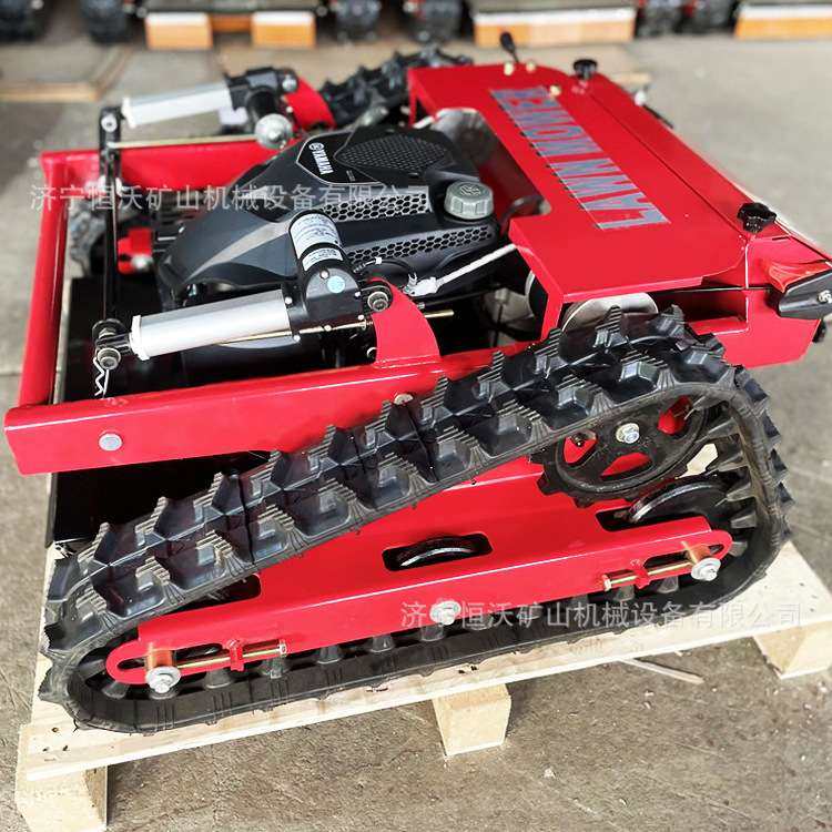 恒沃遥控履带式割草机 边坡园林河堤草坪开荒除草机 路边割草机,淘宝优惠券,粉丝福利购,淘宝优惠卷