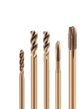 哈尔滨含钴加长螺旋先端机用丝锥丝攻m2*100/m3*100/m5*100/m12*1