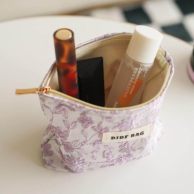 韩式化妆包小号收纳袋迷你口红零钱包化妆品便携ins超火洗漱包高,淘宝优惠券,粉丝福利购,淘宝优惠卷