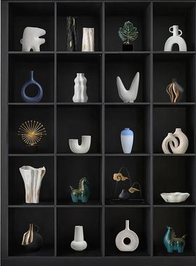 简约现代高级感客厅电视柜摆件轻奢高档酒柜办公室家居装饰品摆设