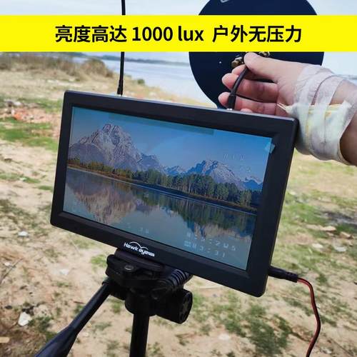 鹰眼锐视升级版小飞手队长X显示屏10.2寸5.8G双接收一体屏带DVR - 图1