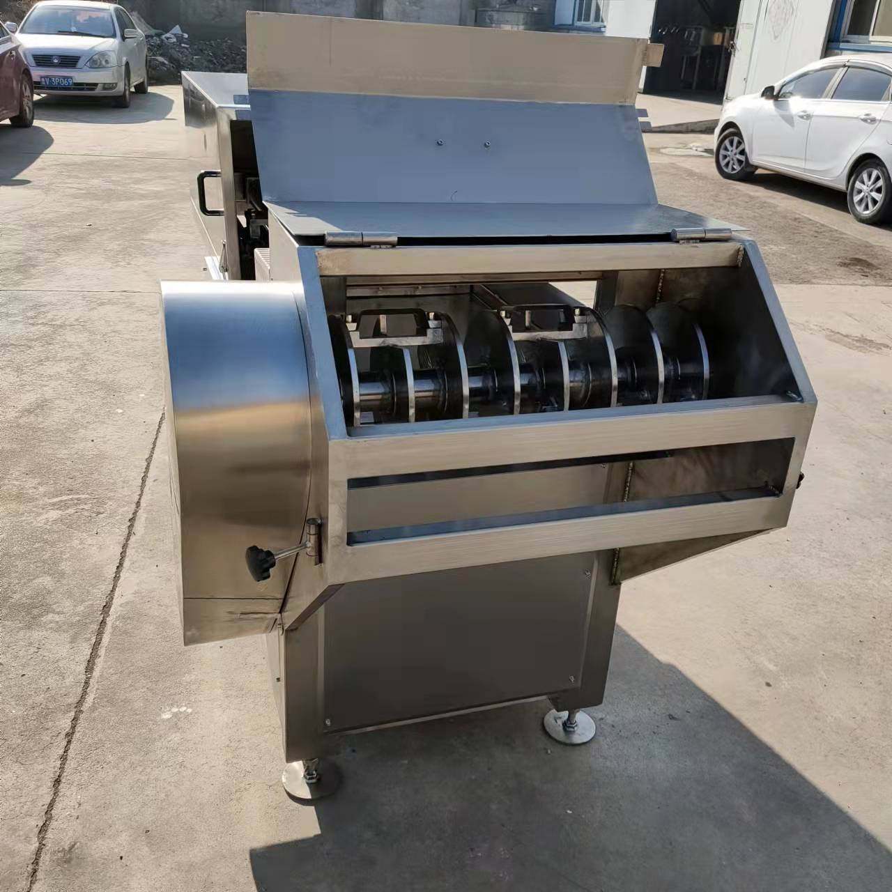 各种鸡肉鱼肉冻盘破碎机 商用猪牛冻盘肉粉碎机,淘宝优惠券,粉丝福利购,淘宝优惠卷