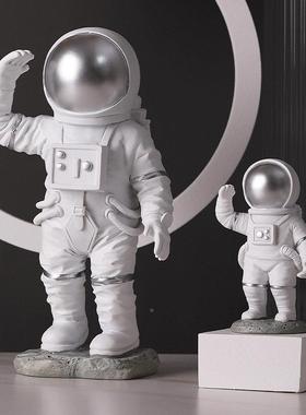 创意宇航员小摆空件面太人客厅电视桌柜SZ-YHYJL装儿童房布置家居