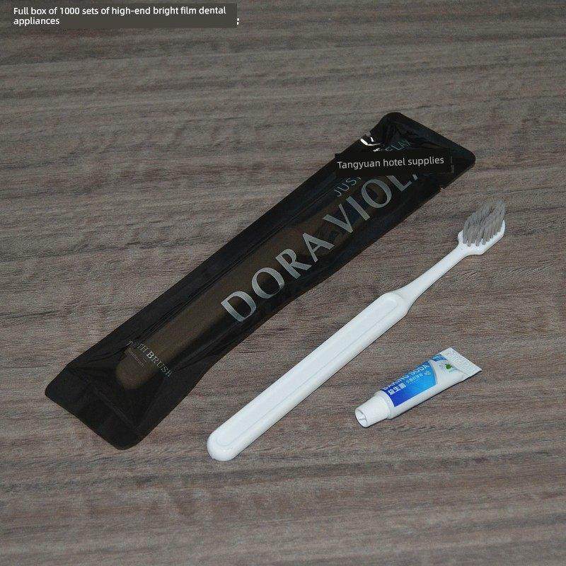 酒店一次性牙刷，酒店房间牙刷牙膏二合一洗一次性高端用品,淘宝优惠券,粉丝福利购,淘宝优惠卷