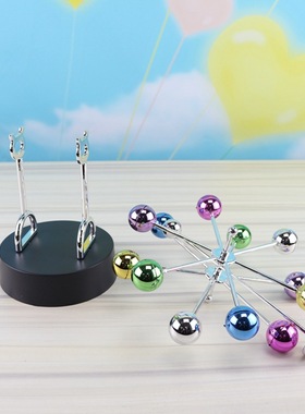 牛顿物理摩天轮旋转永动不停创意桌面摆件办公饰品送男生生日礼物