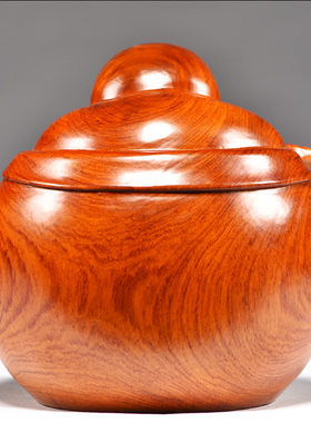 花梨实木弥勒佛像雕刻坐笑佛一团和气摆件客厅玄关装饰送礼工艺品