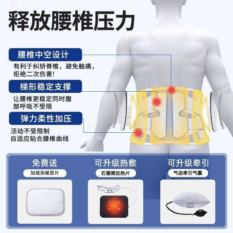 护腰带腰椎间盘保护腰托腰部劳损钢板支撑运动健身腰椎突出腰围,淘宝优惠券,粉丝福利购,淘宝优惠卷