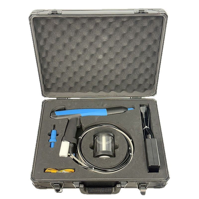 实验室静电喷枪粉末静电喷涂装置小型携带式静电喷粉机打样喷粉枪,淘宝优惠券,粉丝福利购,淘宝优惠卷