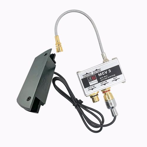 沐铃MCV1/2/3民谣古典木吉他拾音器麦克风压电贴片音孔卡宏鼓指弹 - 图3