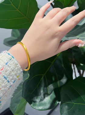 金包银手镯2025新款古法实心传承