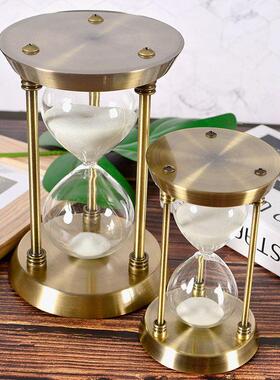 时间沙漏计时器30/60分钟个性化装饰创意生日礼物定制字母软装饰