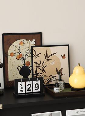 中古入摆户玄关件高级感小众风客厅轻高档电DG-06视奢酒柜装饰家