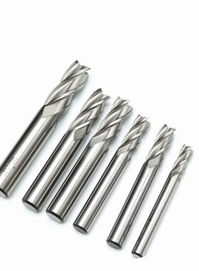 维可达白钢含钴铣刀M42-CO8不锈钢专用铣刀锣刀4刃2-25mm德国品质