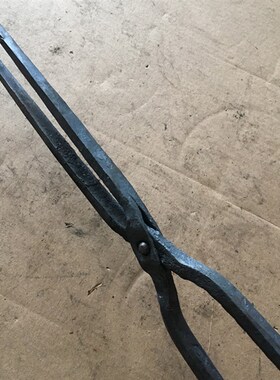 手工夹钳小产品钳温州夹子铝锭钳铁匠打铁钳持物夹子尖头夹工具钳