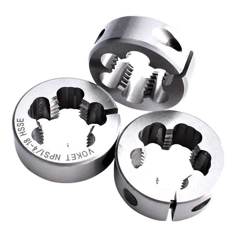 含钴可调美制管牙圆板牙不锈钢用NPS/NPSM1/16-27 3/8-18 1/2-14 - 图3