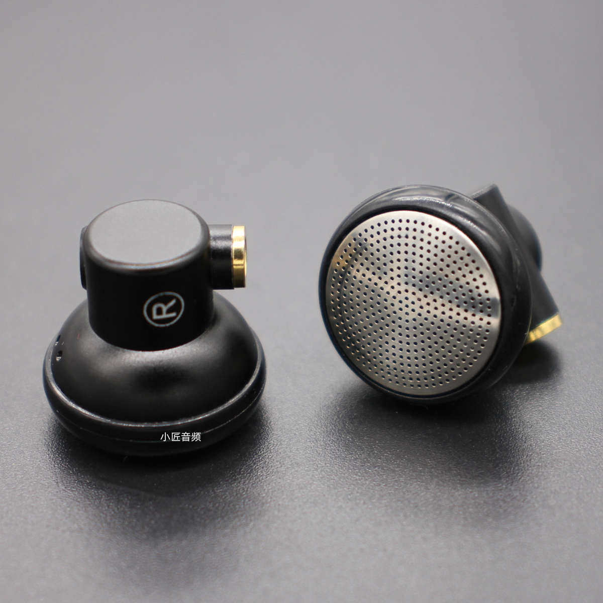 小匠音频15.4mm金属平头耳塞金色LCP膜 HIFI人声mmcx母座插针耳机,淘宝优惠券,粉丝福利购,淘宝优惠卷