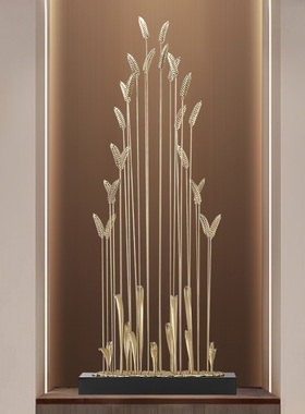 丰收大麦麦穗摆件入户玄关客厅电视柜轻奢高档装饰乔迁新居礼品