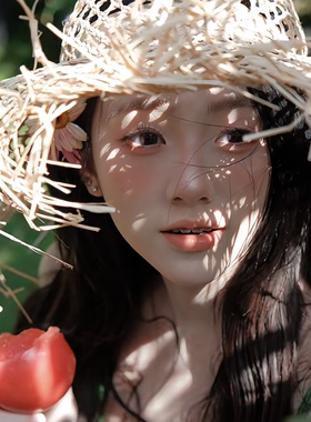 草帽2026新款女款夏天海边度假风