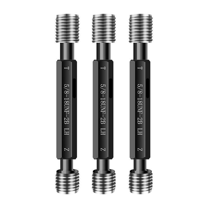 美制左牙螺纹塞规2B反牙左旋通止规牙规内螺纹量规检具 5/8-18-2B - 图3