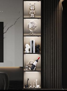 创意暴力熊书档电视柜书柜客厅假书高档轻奢客厅玄关酒柜装饰摆件