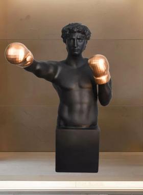 办公室运动人物客厅玄关酒柜装饰摆件家居装饰品电视柜旁落地底座