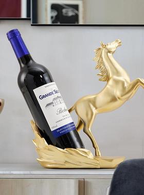 红酒架摆件酒柜装饰品现代家居轻奢高档北欧风格新房乔迁新居礼品