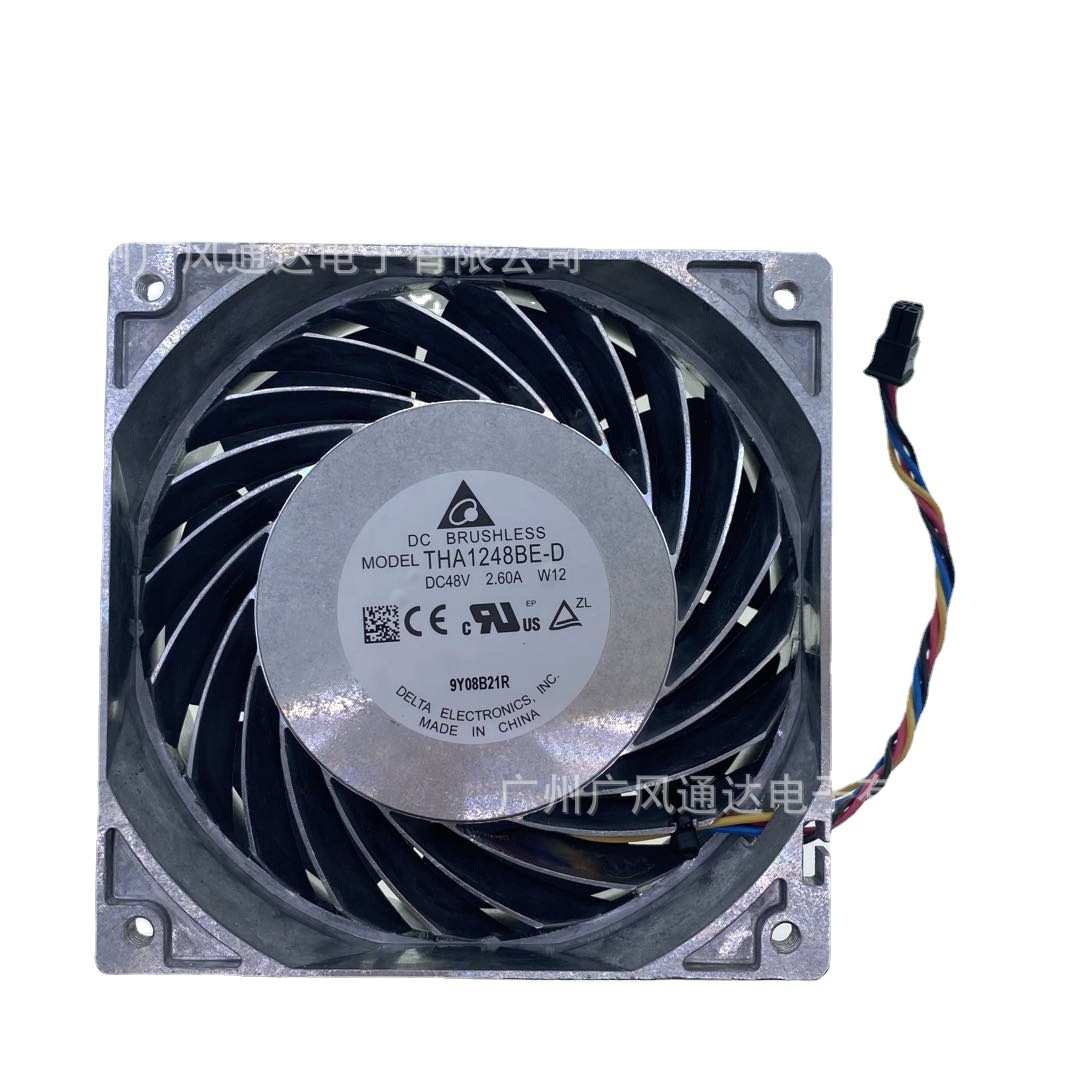 THA1248BE台达12038 48V金属框私服暴力高温机箱风机散热风扇 - 图3