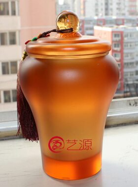 琉璃摆件茶叶罐节节高商务礼品创意家居装饰品老师同学聚会纪念品
