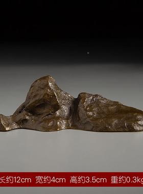 新奢中式办全铜山景镇纸乔迁礼档品书房GTGPO99公室桌面轻高玄关