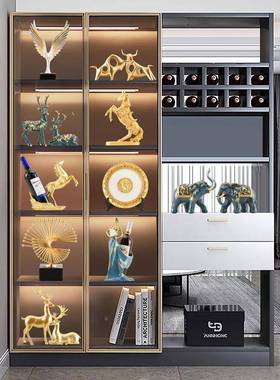 酒柜装品摆件高档网2021-05-红客玄关饰电视柜厅办公室现代简约轻