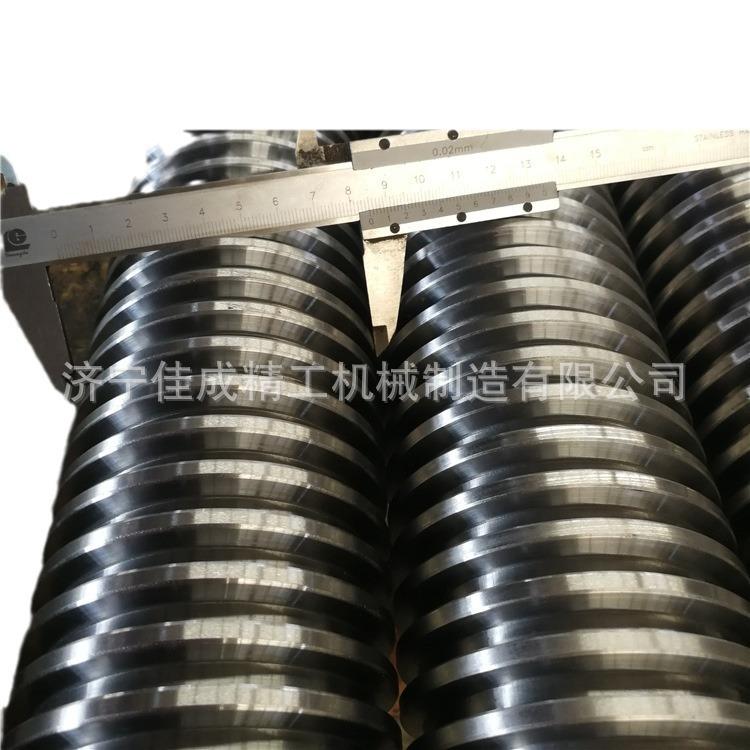 大型精密机床丝杆梯形矩形丝杠加工正反牙传动升降Tr70T80T90T100 - 图3