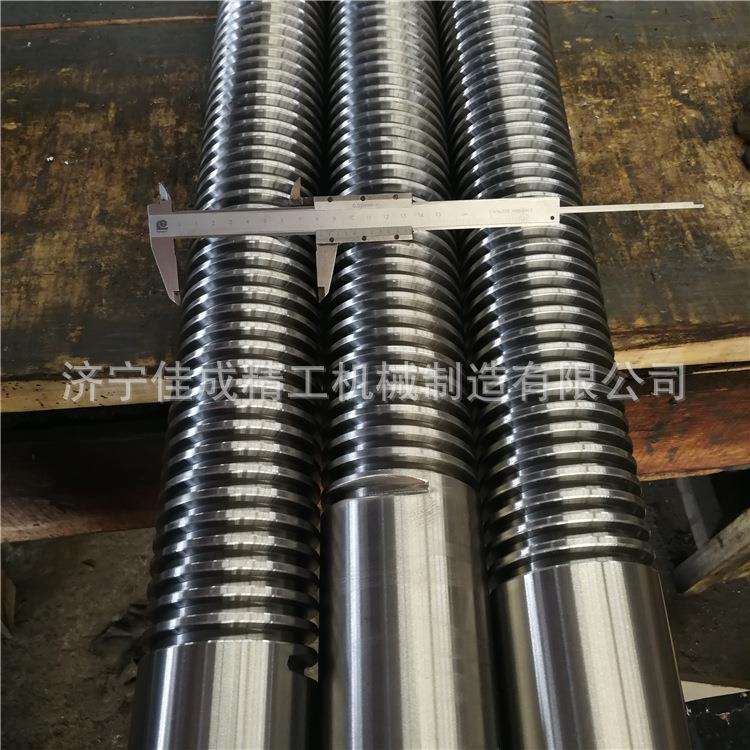 大型精密机床丝杆梯形矩形丝杠加工正反牙传动升降Tr70T80T90T100 - 图1