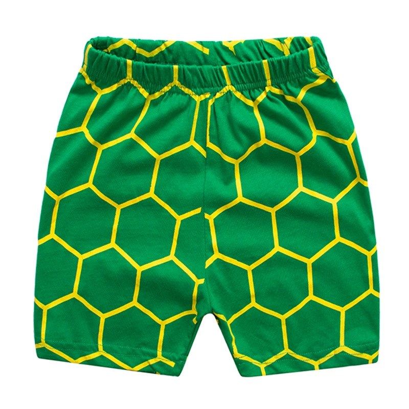 儿童夏季纯棉卡通睡衣套装男女童乌龟短袖T恤两件套中小童家居服,淘宝优惠券,粉丝福利购,淘宝优惠卷