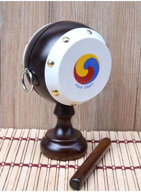 采购产品韩国民间工艺品，韩国圆鼓，腰鼓饰品，挂鼓，韩国工艺饰