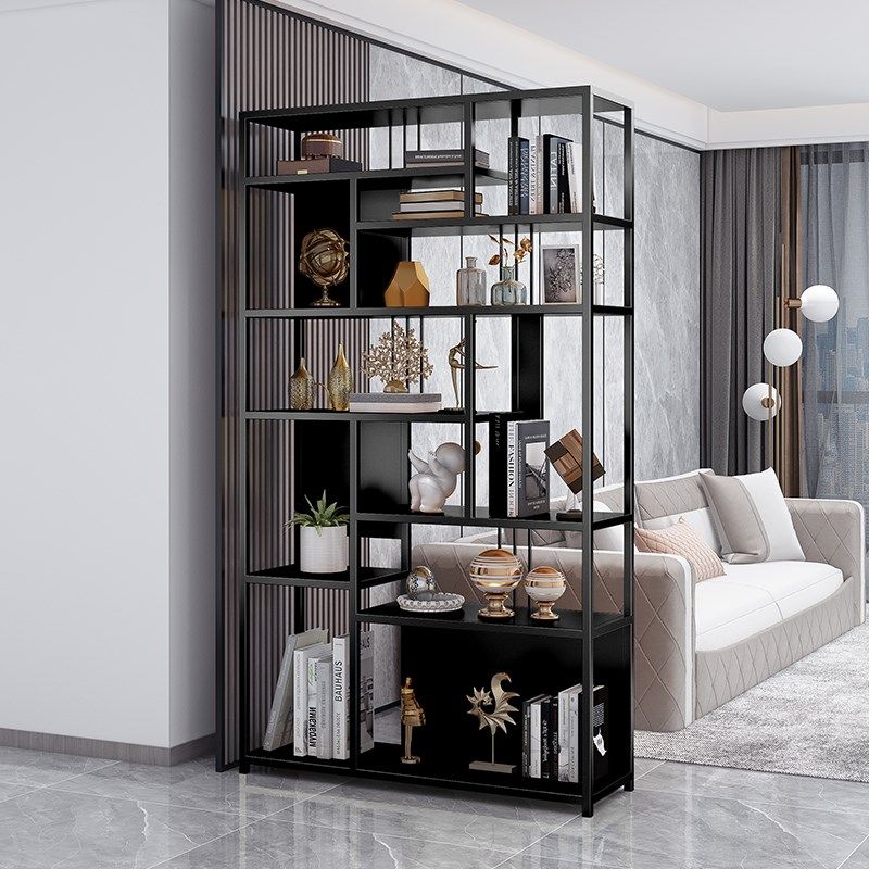 北欧铁艺隔断置物架书架落地现z代简约多层客厅摆件创意办公室收,淘宝优惠券,粉丝福利购,淘宝优惠卷