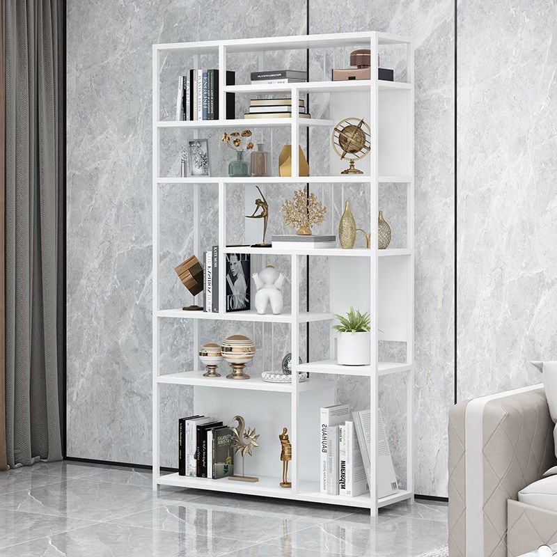 北欧铁艺隔断置物架书架落地现z代简约多层客厅摆件创意办公室收,淘宝优惠券,粉丝福利购,淘宝优惠卷