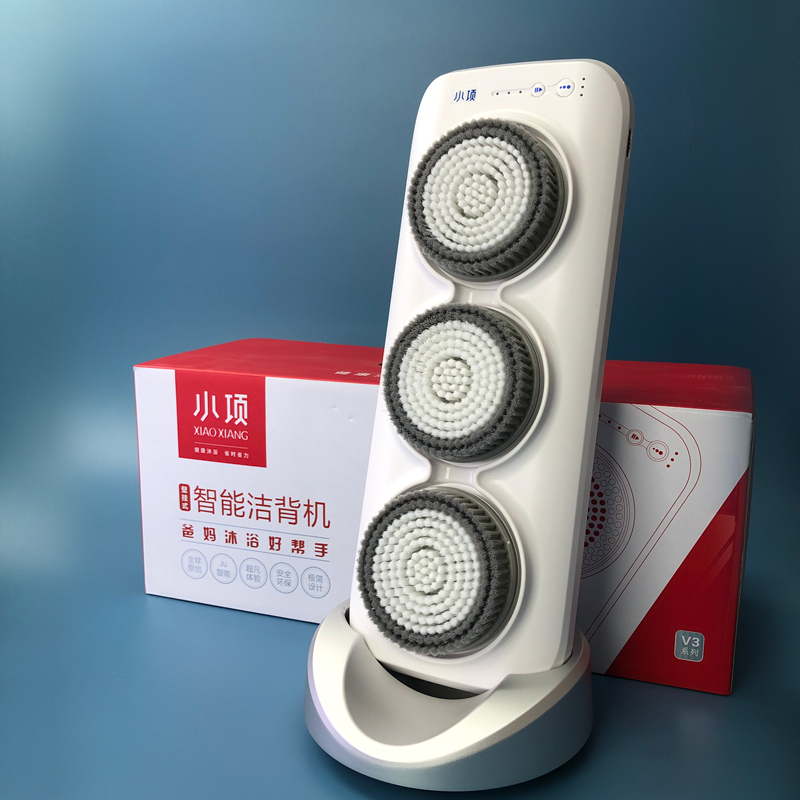 小项电动洗澡器全自动搓澡神器搓背沐浴刷壁挂式电动搓澡仪送礼物 - 图3