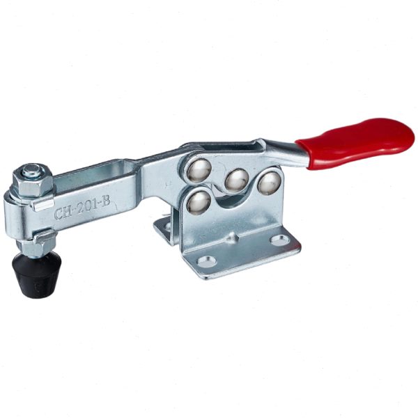 台湾嘉刚快速夹具 水平式工装夹钳CH-201-B/BI/201BSS 压紧夹紧器 - 图3