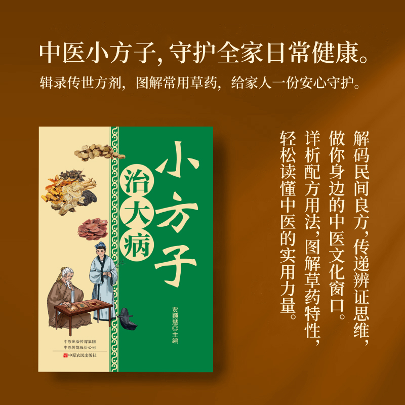 小方子治大病正版中医养生家庭健康保健简单实用老偏方秘方书籍中药药材剂量土方子土方法居家常备常见病随查随用营养健康百科全书 - 图0