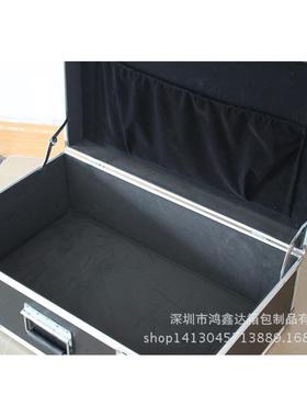 铝合金大号直角收纳工具箱防震防潮工具箱加厚耐用承重箱仪器箱