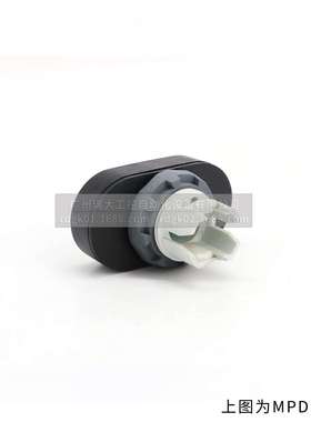 ABBMPD系列双头平钮操作部件（带灯型）MPD15-11Y;10055022